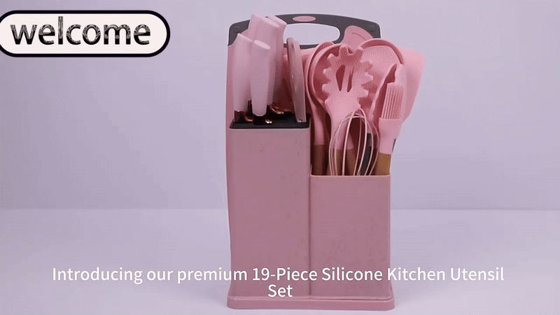 KITCHEN UTENSILS 19 PC