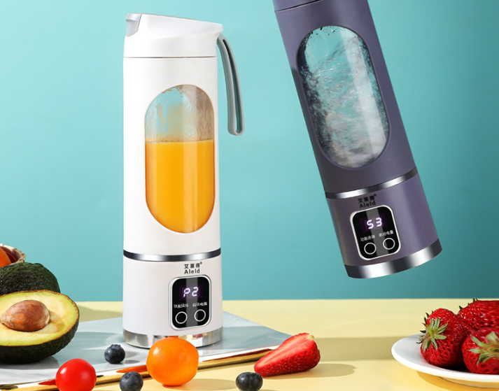 Portable Smoothie Blender, 450ML Cordless Juicer Blender For Shakes and Smoothies,12 Blades, USB-C Rechargeable, BPA Free, Leakproof Flip and sip, Travel...