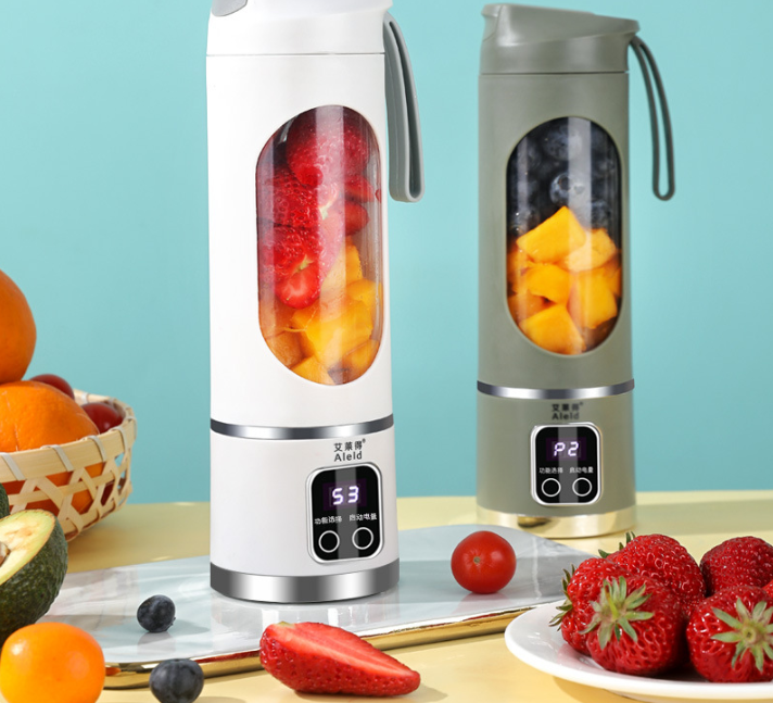 Portable Smoothie Blender, 450ML Cordless Juicer Blender For Shakes and Smoothies,12 Blades, USB-C Rechargeable, BPA Free, Leakproof Flip and sip, Travel...