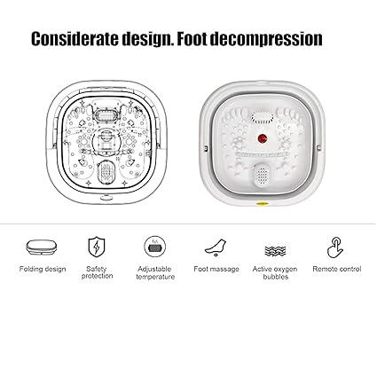 Footbath Massage Bucket for Mall and Female