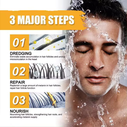 🖤 Black Shampoo Bar Soap for Men