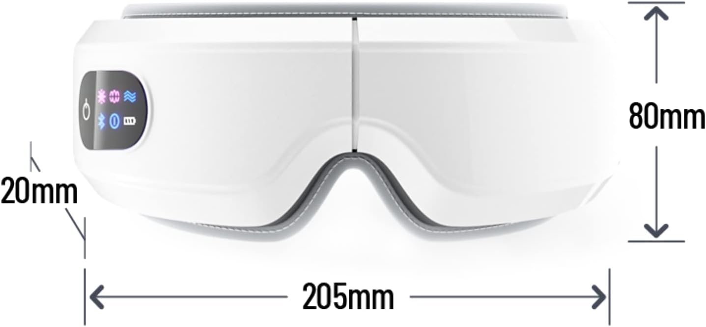 Hot Compress Eye Mask Bluetooth Eye Protector Massager