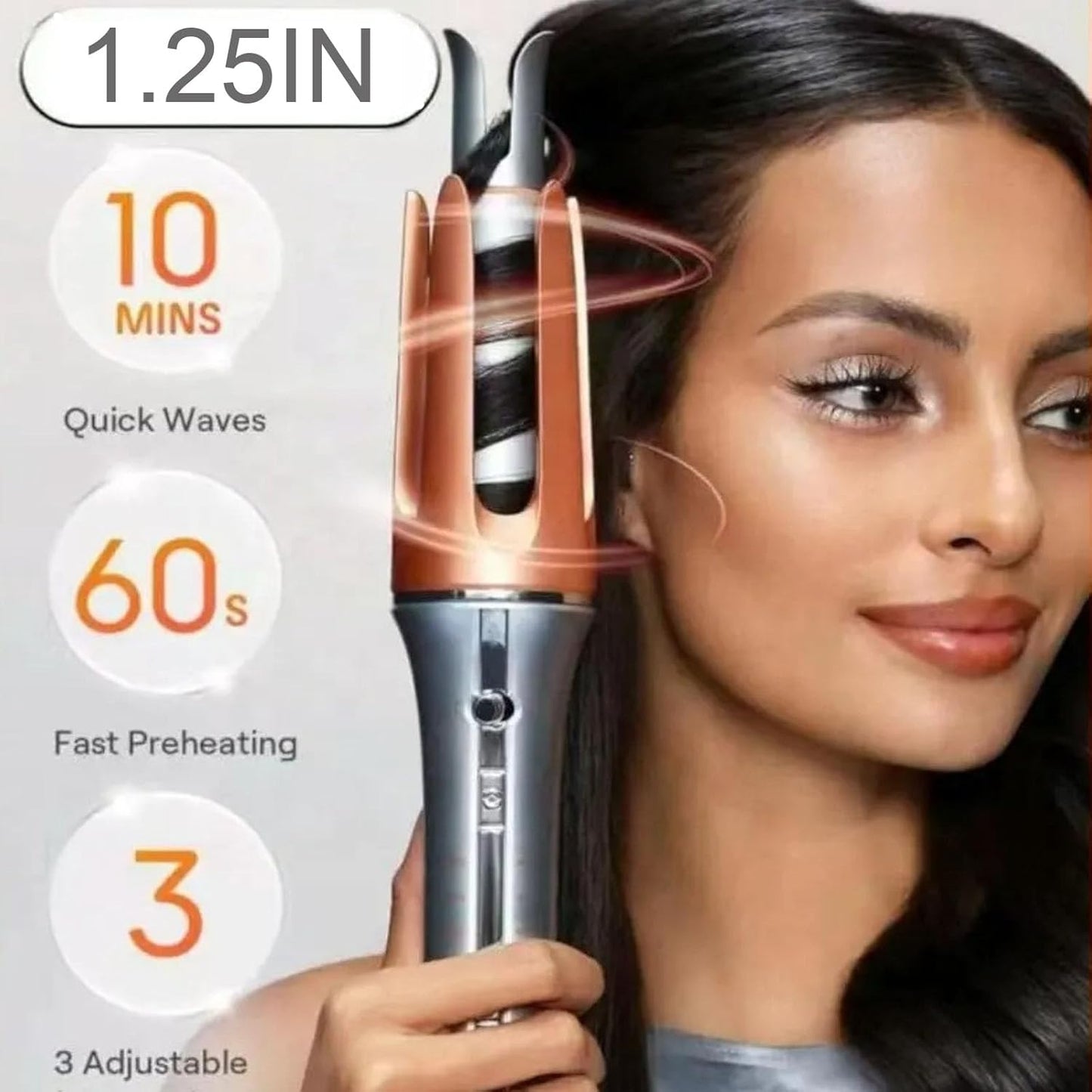 مكواة تجعيد أوتوماتيكية