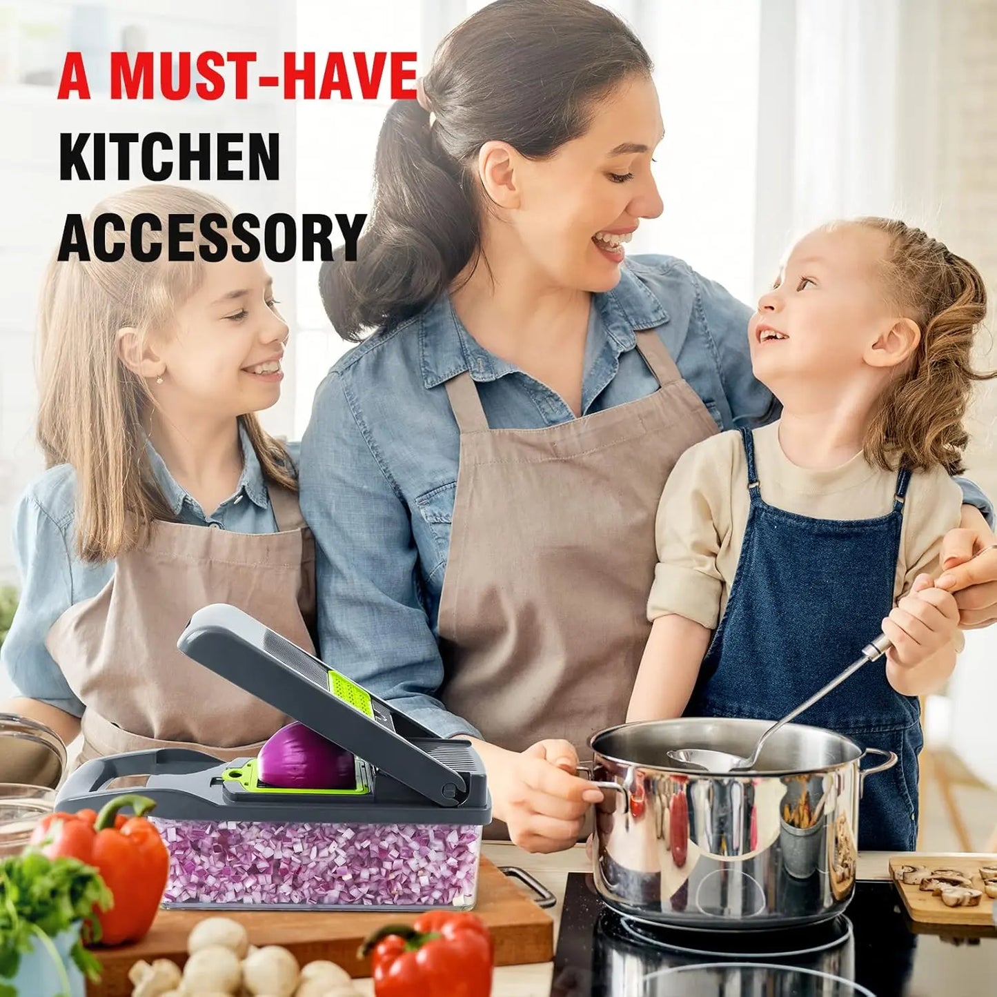 قطاعة ومفرمة الخضار