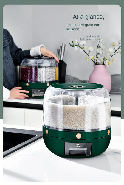 Grain Storage Container Dispenser