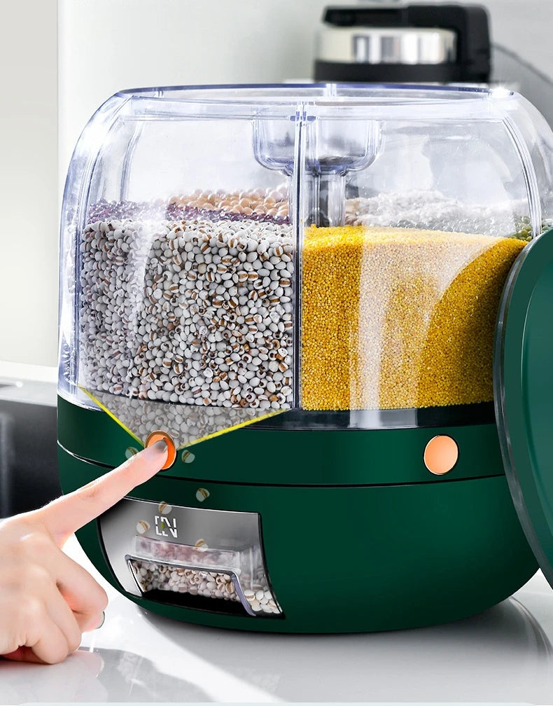 Grain Storage Container Dispenser
