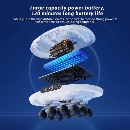 12-Head Fascia Massage Gun