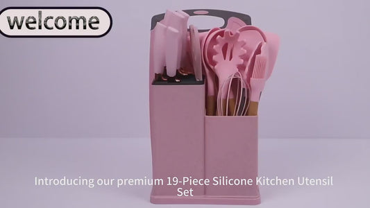 KITCHEN UTENSILS 19 PC