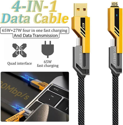 4 in 1 car cable
