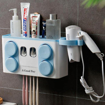 Wall-Mounted Bathroom Organizer